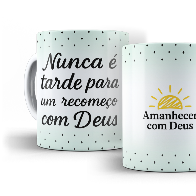Caneca do tema Esperança
