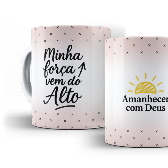 Caneca do tema Força