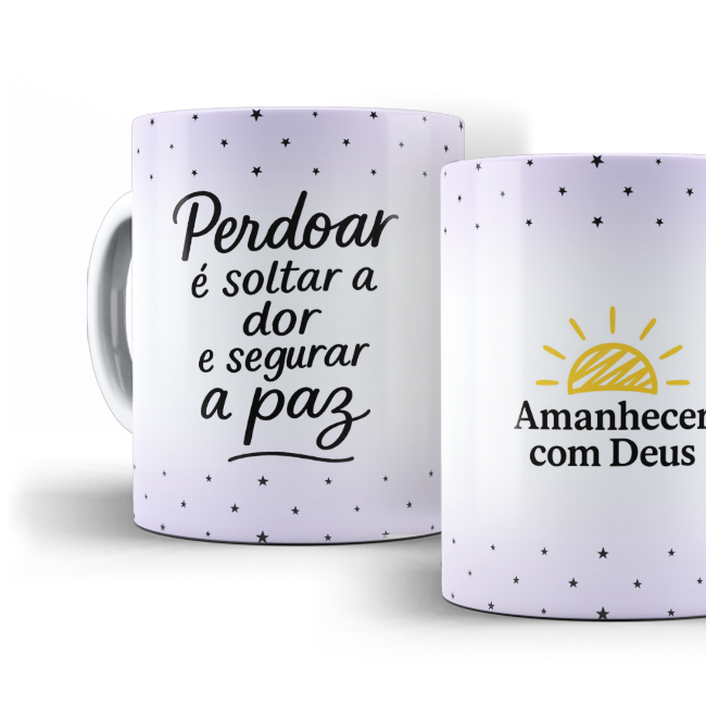 Caneca do tema Perdão